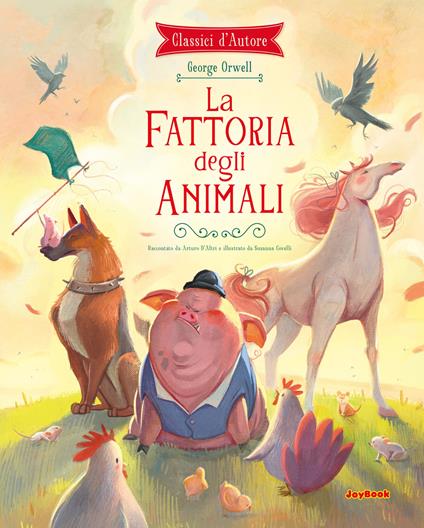 La fattoria degli animali. Ediz. a colori - copertina