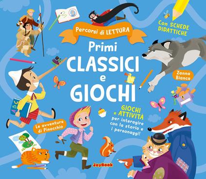 Primi classici e giochi. Ediz. a colori - copertina