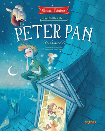 Peter Pan. Ediz. a colori - James Matthew Barrie - copertina