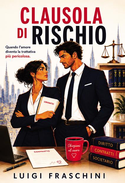 Clausola di rischio. Quando l'amore diventa la trattativa più pericolosa - Luigi Fraschini - copertina