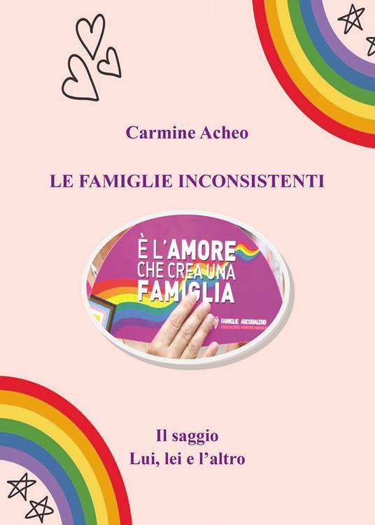 Le famiglie inconsistenti - Carmine Acheo - copertina