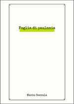 Foglie di paulonia