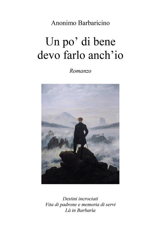 Un po' di bene devo farlo anch'io - Anonimo Barbaricino - copertina