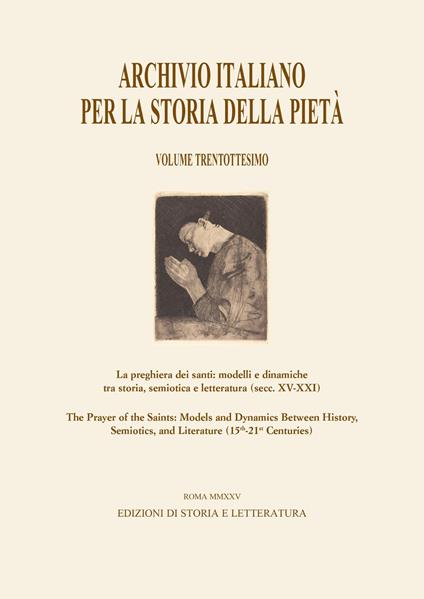 Archivio italiano per la storia della pietà. Vol. 38 - copertina