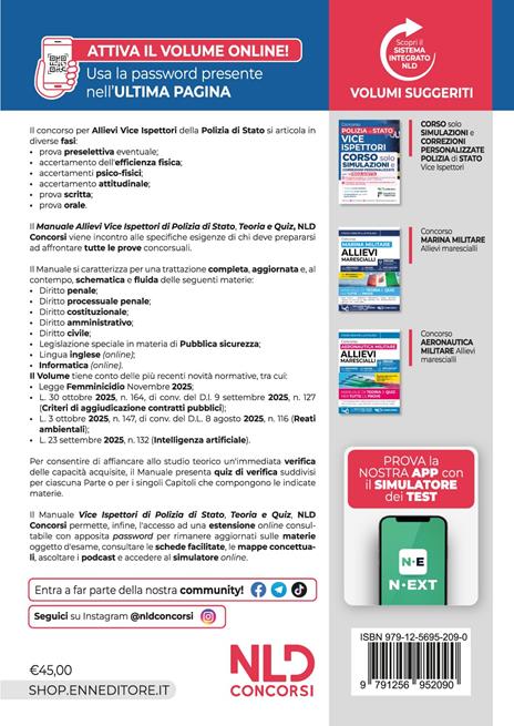 Concorso allievi vice ispettori polizia di Stato 2026. Manuale di Teoria e quiz per la prova scritta. Con simulatore online - 3