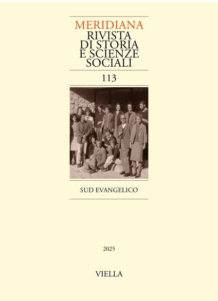 Meridiana. Rivista di storia e scienze sociali (2025). Vol. 113: Sud evangelico - copertina