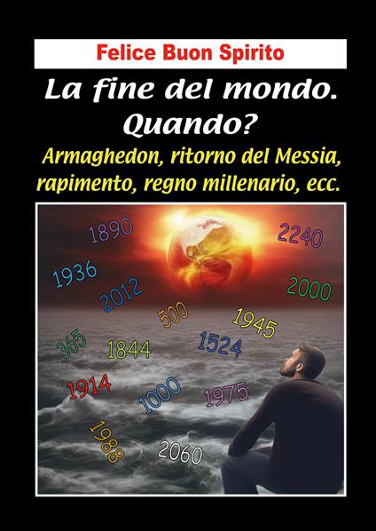 La fine del mondo. Quando? Armaghedon, ritorno del Messia, rapimento, regno millenario, ecc. - Felice Buon Spirito - copertina