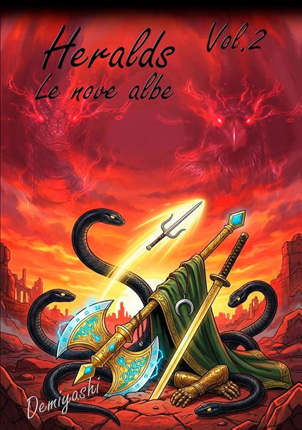Heralds. Le nove albe - Demiyashi - copertina