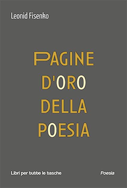 Pagine d'oro della poesia - Leonid Fisenko - copertina