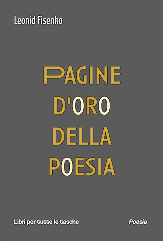 Pagine d'oro della poesia - Leonid Fisenko - copertina
