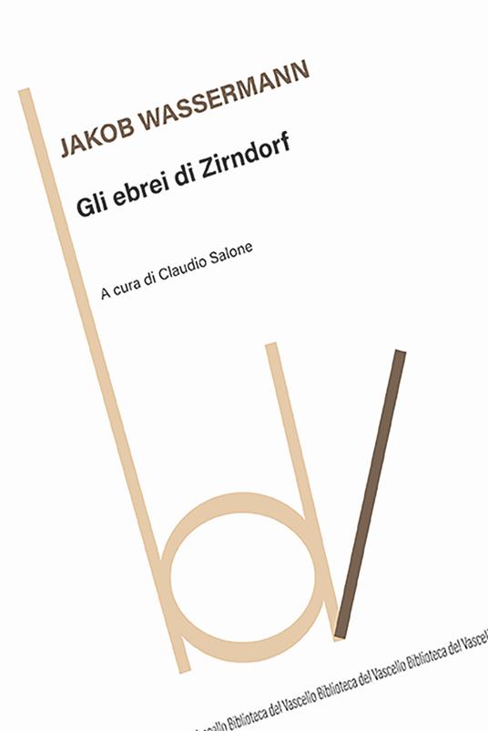 Gli ebrei di Zirndorf - Jakob Wassermann - copertina