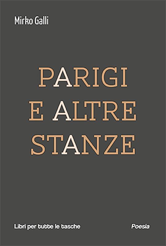 Parigi e altre stanze - Mirko Galli - copertina