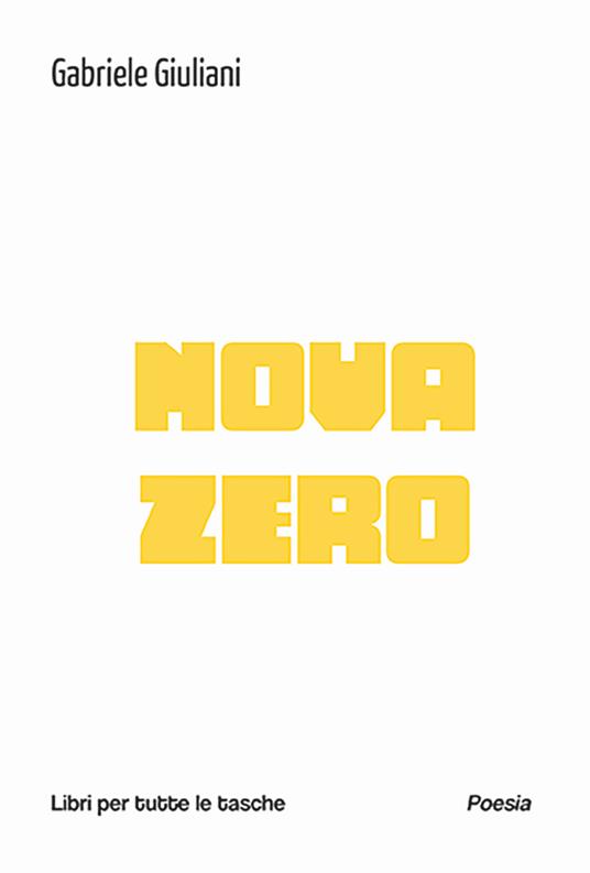 Nova zero - Gabriele Giuliani - copertina