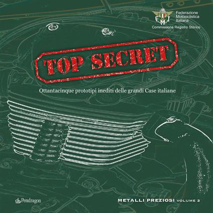 Top secret. Ottantacinque prototipi inediti delle grandi case italiane - Massimo Clarke,Giulio Gori - copertina