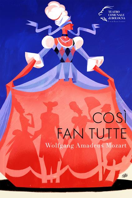 Wolfgang Amadeus Mozart. Così fan tutte - copertina