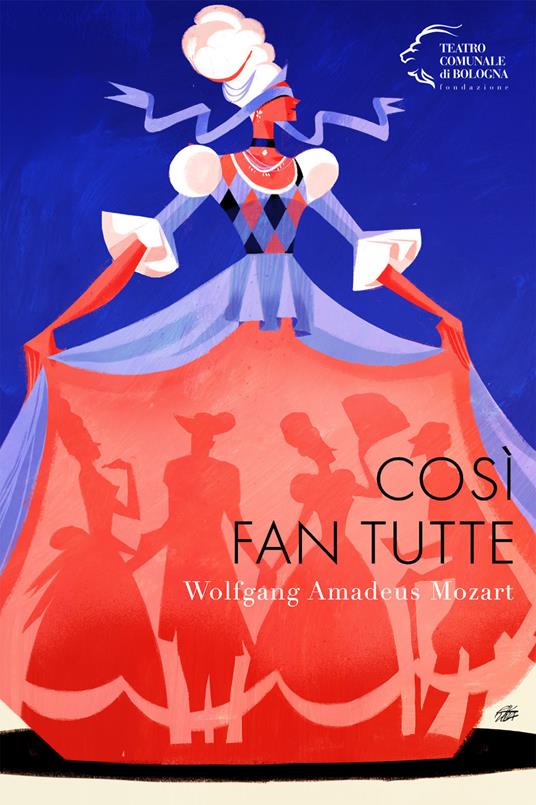 Wolfgang Amadeus Mozart. Così fan tutte - copertina