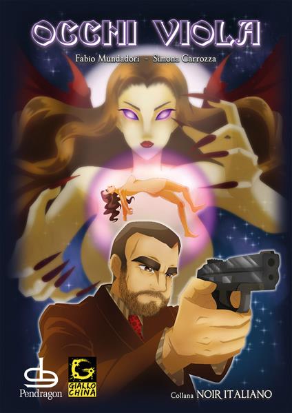 Occhi viola - Mundadori Carrozza - copertina