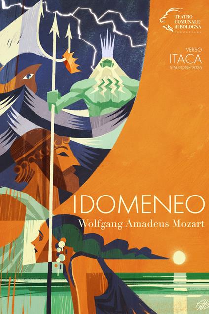 Idomeneo. Wolfgang Amadeus Mozart - copertina