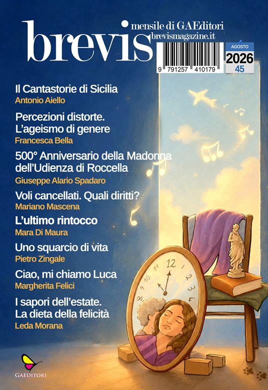 Brevis (2026). Vol. 45 - Antonio Aiello,Francesca Bella,Giuseppe Alario Spadaro - copertina