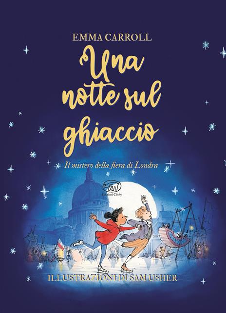 Una notte sul ghiaccio - Emma Carroll - copertina