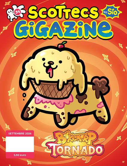 Scottecs Gigazine. Vol. 39b: Bokemorp Tornado - Sio - copertina