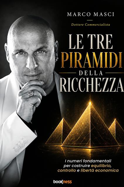 Le tre piramidi della ricchezza. I numeri fondamentali per costruire equilibrio, controllo e libertà economica. Nuova ediz. - Marco Masci - copertina