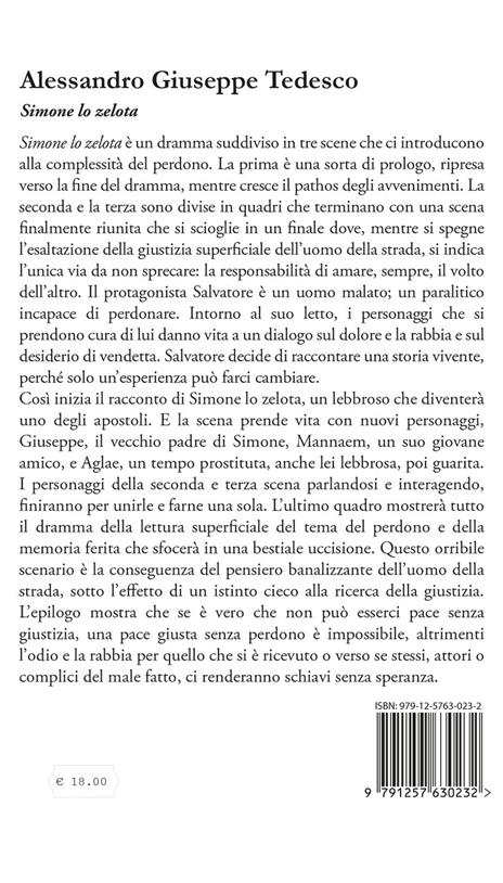 Simone lo zelota - Alessandro Giuseppe Tedesco - 2