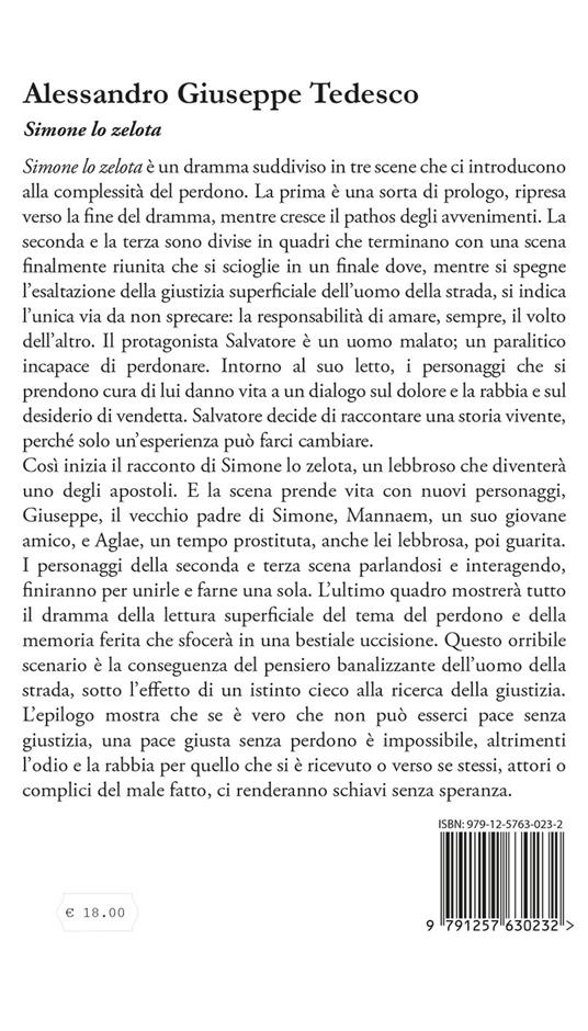 Simone lo zelota - Alessandro Giuseppe Tedesco - 2