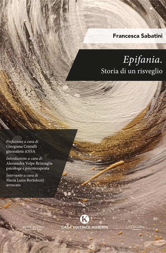 Epifania. Storia di un risveglio - Francesca Sabatini - copertina