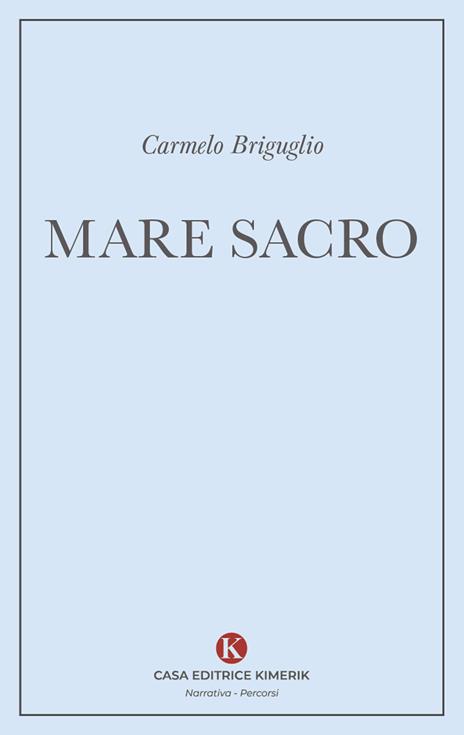 Mare sacro - Carmelo Briguglio - copertina