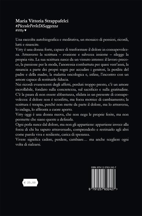 #PiccolePerleDiSaggezza - Maria Vittoria Strappafelci - 2