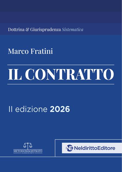 Il contratto - Marco Fratini - copertina