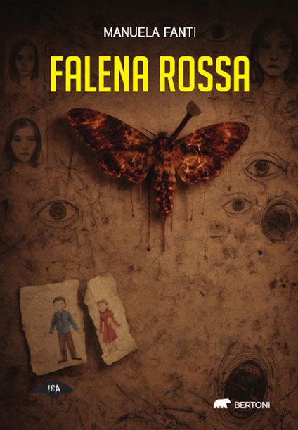 Falena rossa - Manuela Fanti - copertina