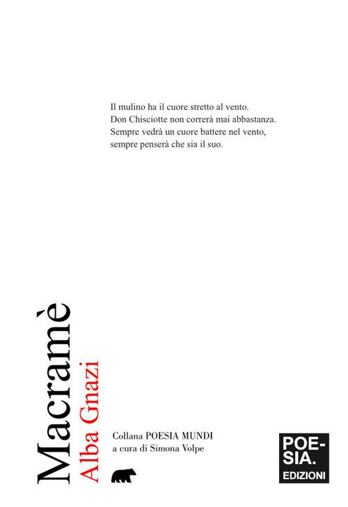 Macramè - Alba Gnazi - copertina
