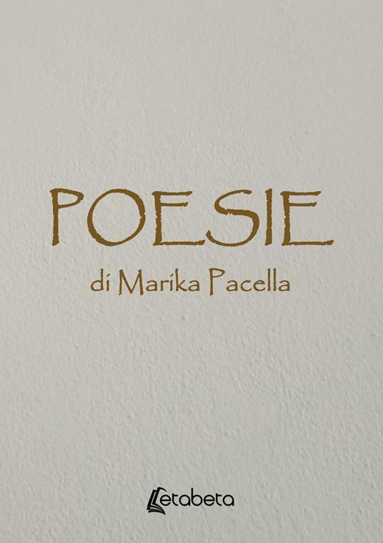Poesie - Marika Pacella - copertina