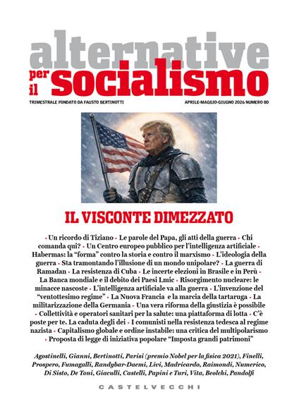 Alternative per il socialismo (2026). Vol. 80: Il visconte dimezzato - copertina