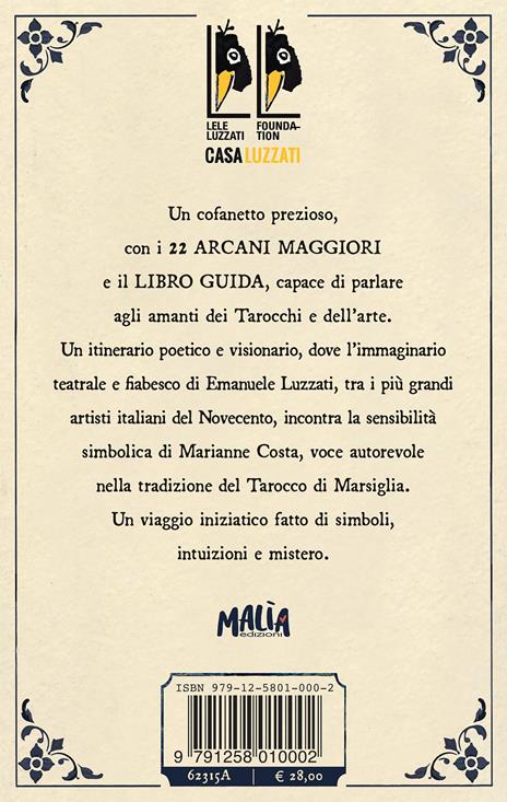 Il tarocco di Marsiglia. Con il libro guida. Con 22 Carte - Marianne Costa - 2