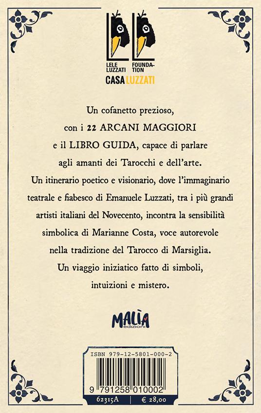 Il tarocco di Marsiglia. Con il libro guida. Con 22 Carte - Marianne Costa - 2