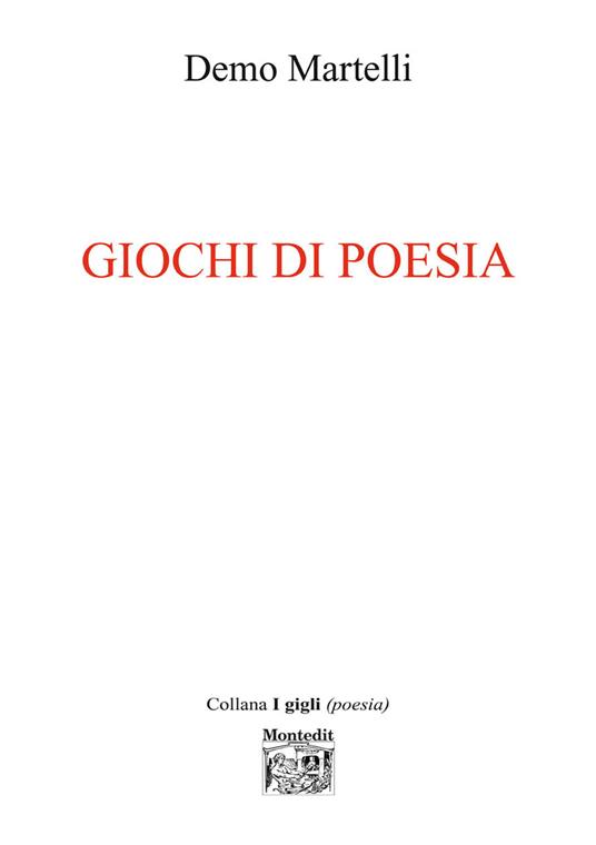Giochi di poesia - Demo Martelli - copertina