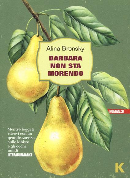Barbara non sta morendo - Alina Bronsky - copertina