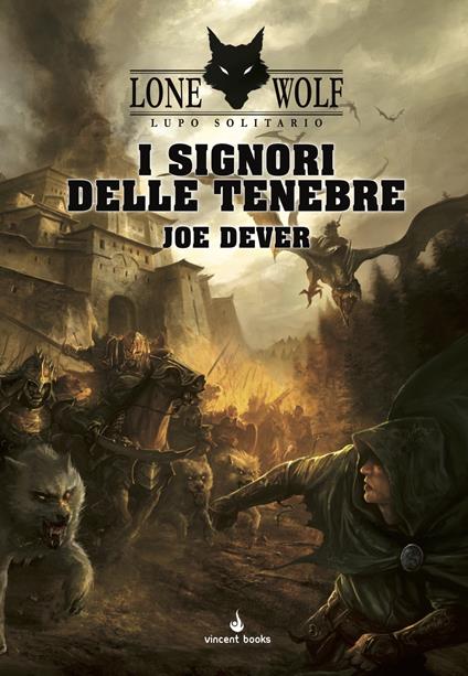 I signori delle tenebre. Lupo Solitario. Vol. 1 - Joe Dever - copertina