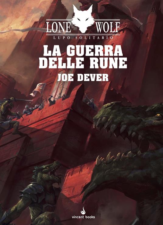 La guerra delle rune. Lupo Solitario. Serie Nuovo Ordine Kai. Vol. 24 - Joe Dever - copertina