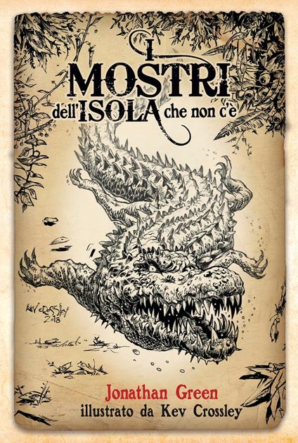 I mostri dell'Isola che non c'è. Librogame - Jonathan Green - copertina