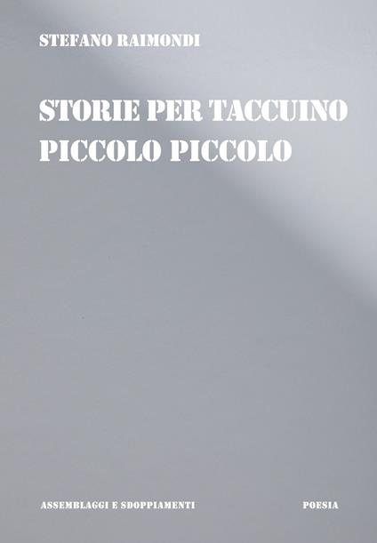 Storie per taccuino piccolo piccolo - Stefano Raimondi - copertina