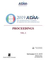 2019 AIDAA. Proceedings. 25th International Congress of Aeronautics and Astronautics. Vol. 3