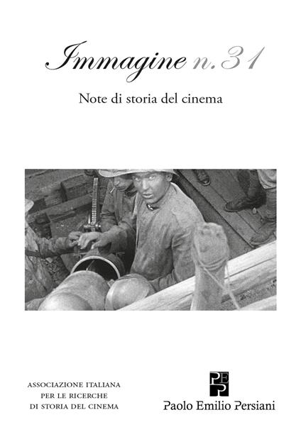 Immagine. Note di storia del cinema. Vol. 31 - copertina