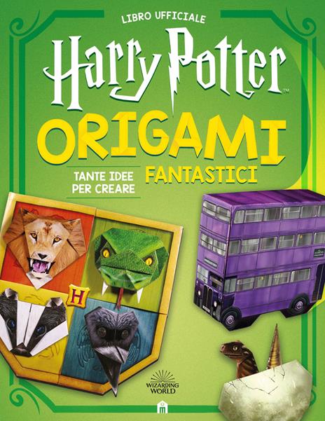 Origami fantastici. Harry Potter. Ediz. a colori. Con Materiale a stampa miscellaneo - copertina