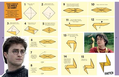 Origami fantastici. Harry Potter. Ediz. a colori. Con Materiale a stampa miscellaneo - 3