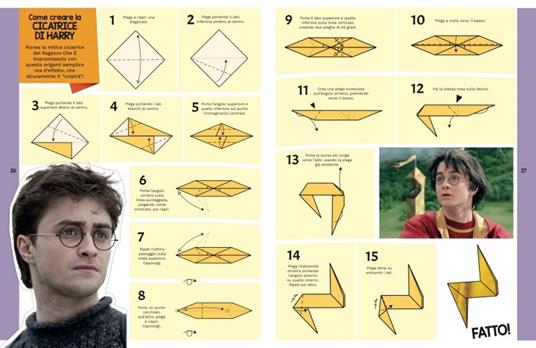 Origami fantastici. Harry Potter. Ediz. a colori. Con Materiale a stampa miscellaneo - 3