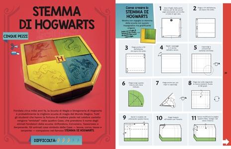 Origami fantastici. Harry Potter. Ediz. a colori. Con Materiale a stampa miscellaneo - 4